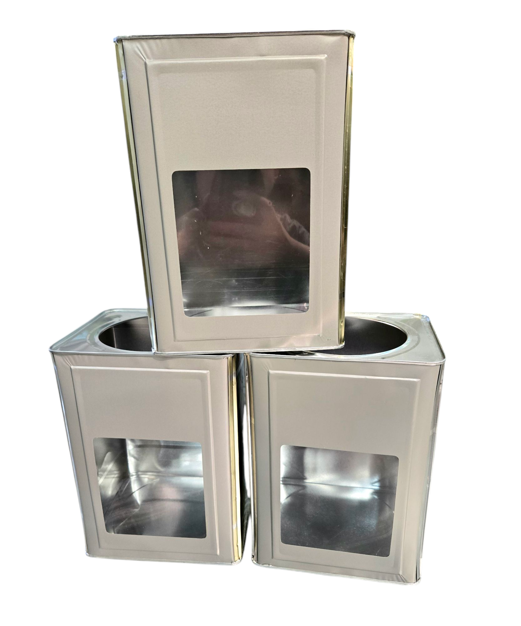 ปี๊บใส่ขนมทองม้วน